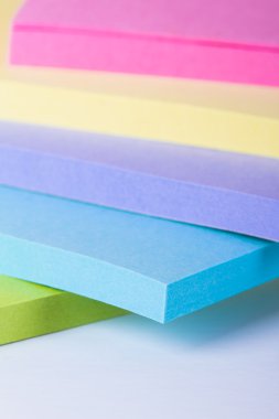 çok renkli posta o notlar