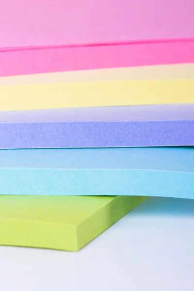 Multi Colorido Post It Notes — Fotografia de Stock