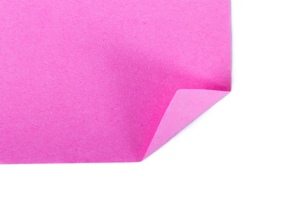 Page ourlée de post post-it — Photo