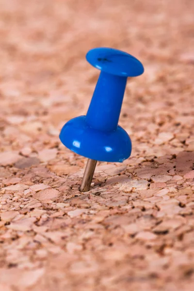 Push Pin on Cork Board Royalty Free Stock Photos