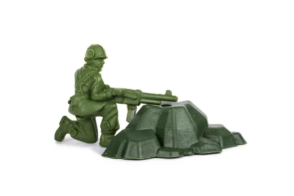 Miniatyr leksak soldat — Stockfoto