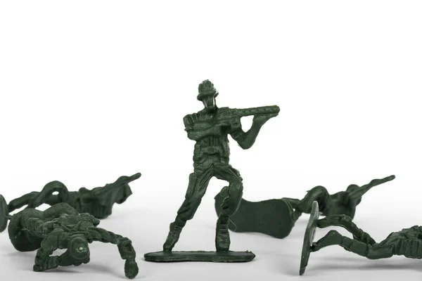 Minyatür toy soldiers — Stok fotoğraf