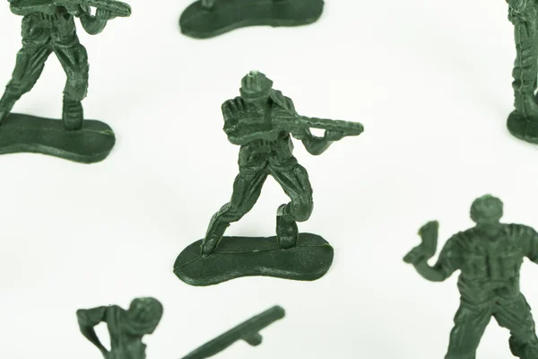 Minyatür toy soldiers — Stok fotoğraf
