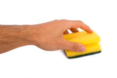 el tutma sünger Temizleme