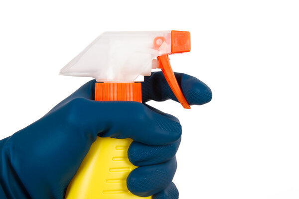 Hand with Spray Bottle