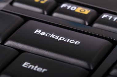 Backspace Key clipart