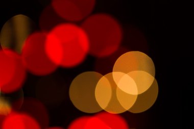 Soyut Noel ışıkları