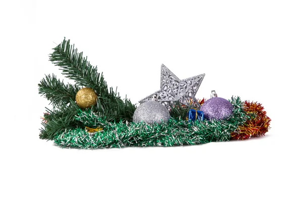 Kerstmis decoratie objecten — Stockfoto