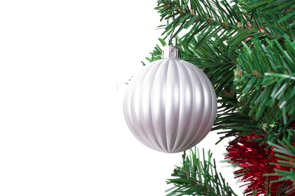 Nieuwjaar op kerstboom ornament — Stockfoto