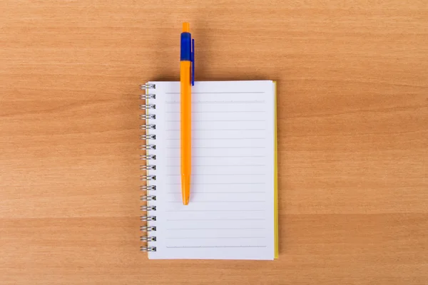 Notebook and Pen — Stock Photo, Image