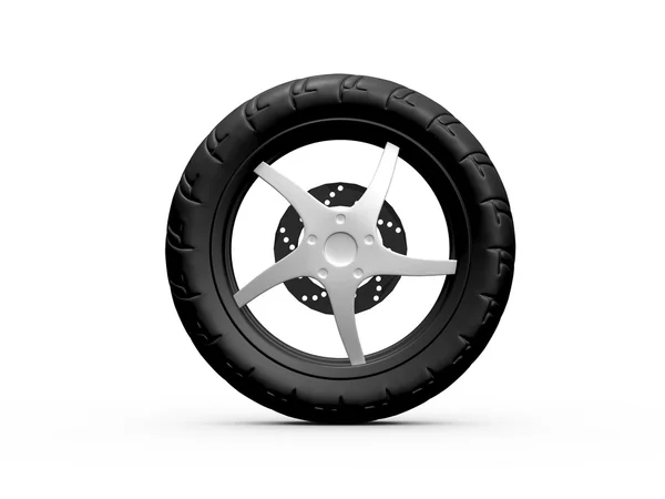 Neumático de la motocicleta — Foto de Stock