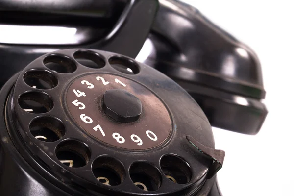 Rotary Dial of Vintage Phone Royalty Free Stock Images