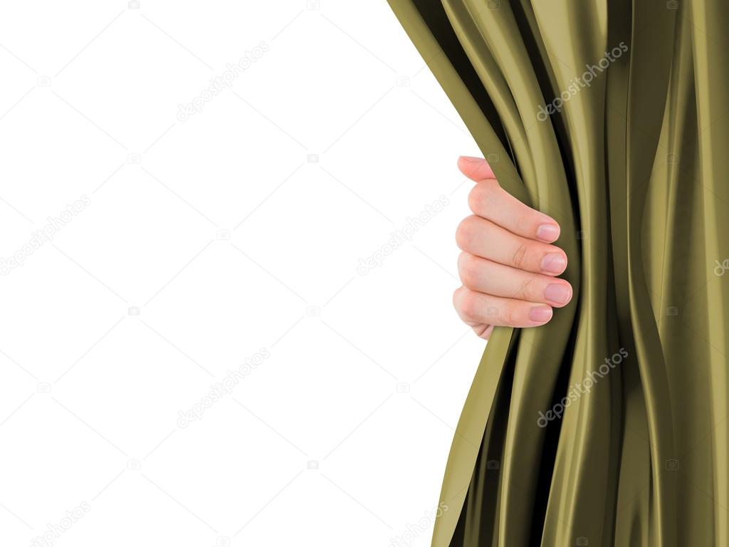 Hand Opening Curtain