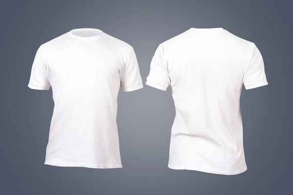 Witte tshirt sjabloon — Stockfoto