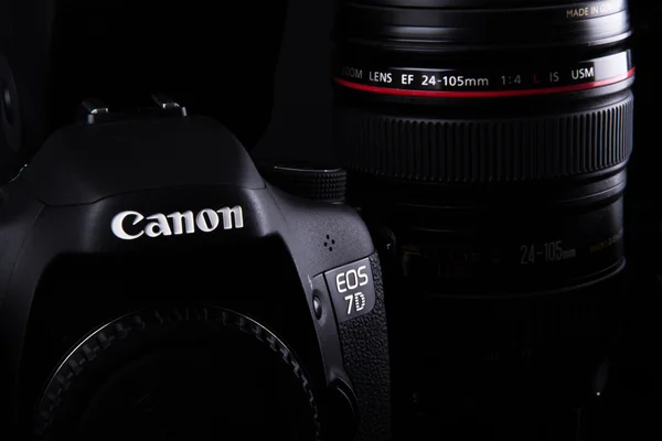 Canon 7D con obiettivo 24-105mm — Foto Stock