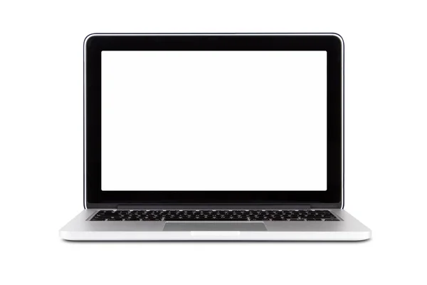 Single-Laptop-Attrappe — Stockfoto