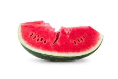 Bir dilim taze karpuz.