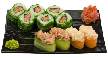 Japon yemeği, suşi, börek.,