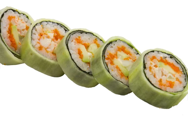 Cibo giapponese, sushi, panini, — Foto Stock