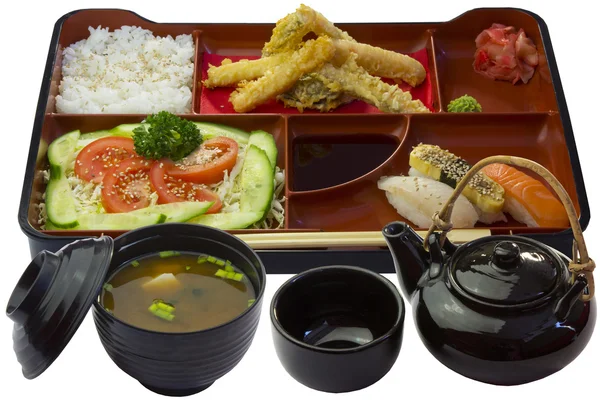 Японская еда, национальная кухня — стоковое фото