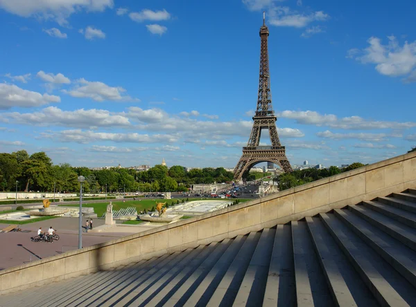 Paryż, Francja, wieża Eiffla — Zdjęcie stockowe