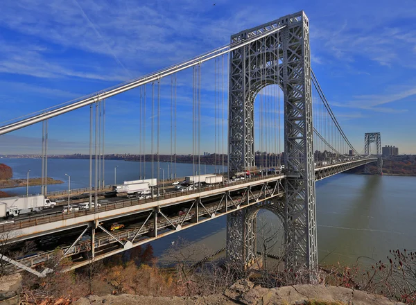 George washington bridge — Stockfoto