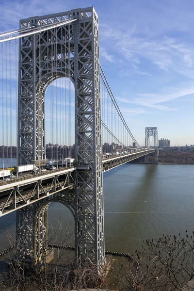 George washington bridge — Stockfoto