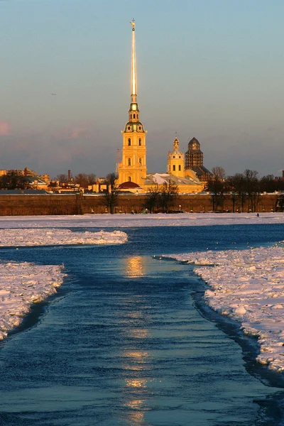 St. petersburg, festung peter und paul, russland — Stockfoto