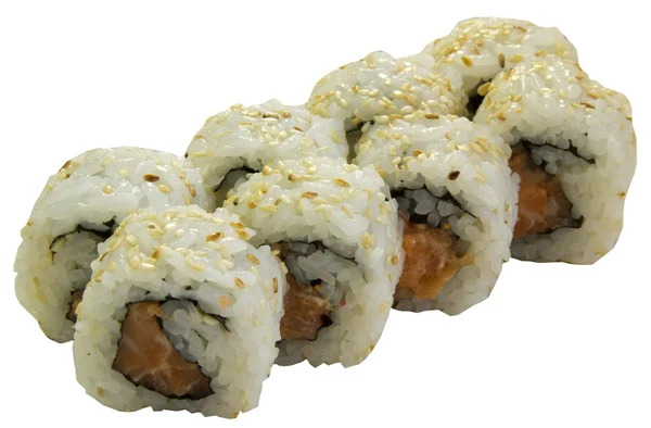 Sushi, rolky, japonské jídlo, — Stock fotografie