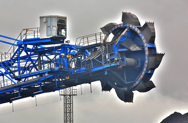 Harvester for coal mining — Stock Photo, Image