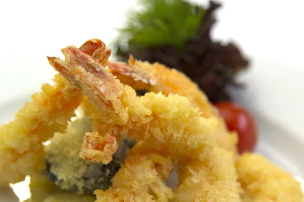Fried shrimp — Stock Photo, Image