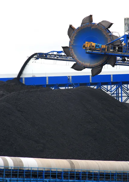 Harvester for coal mining — Stock Photo, Image