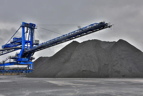 Harvester for coal mining — Stock Photo, Image