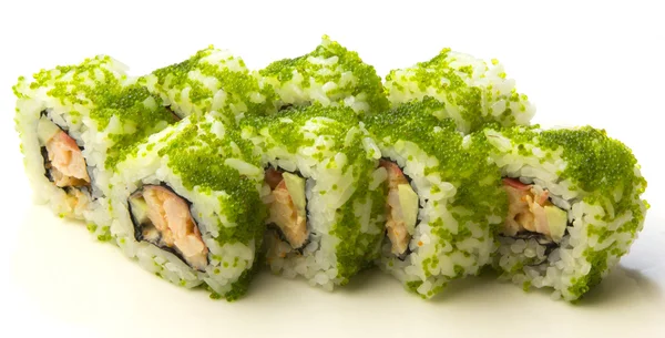 Comida japonesa, sushi, rolos , — Fotografia de Stock