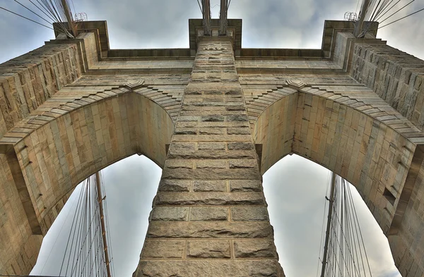 Ponte di Brooklyn, New York — Foto Stock