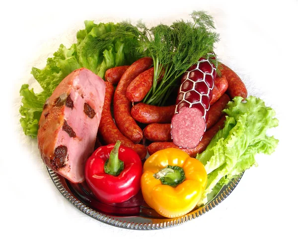 Vlees, geassorteerde — Stockfoto