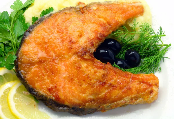 Peşte prăjit — Fotografie, imagine de stoc