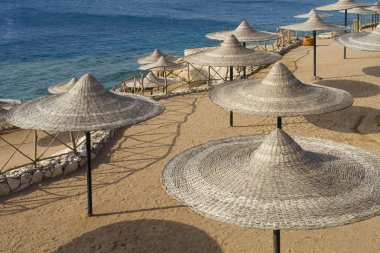 plaj, deniz, resort,