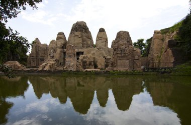 Hindistan, Dağları, Himalayalar, köy,