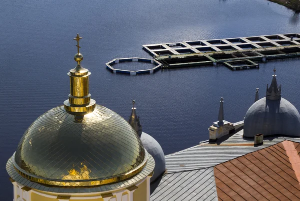 Staden ostashkov, Ryssland — Stockfoto