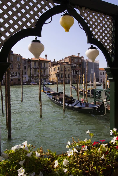 Italien, Venedig, kanaler, — Stockfoto