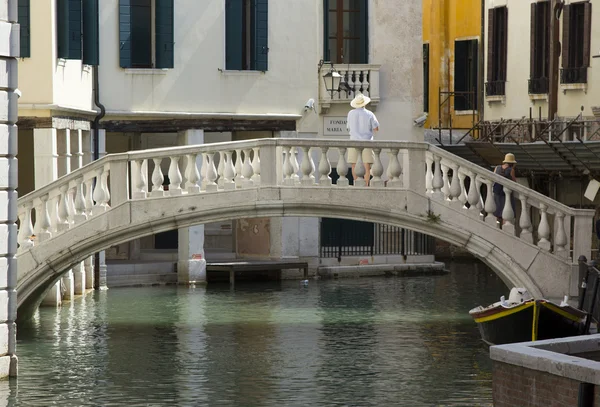 Italië, Venetië, grachten, — Stockfoto