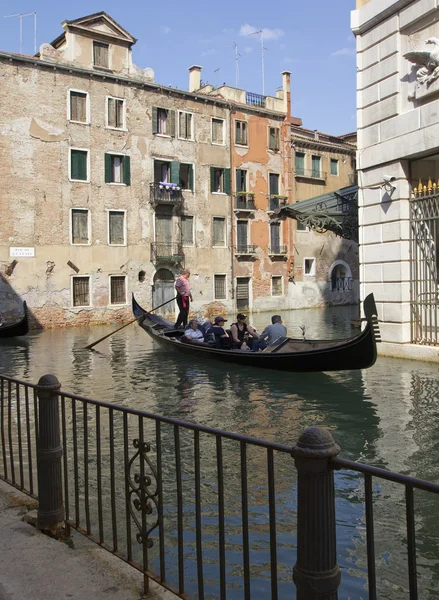 Италия, Венеция, каналы , — стоковое фото