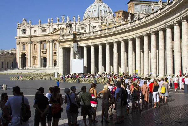 Italy, Vatican City, St. Peter's Square — Stock Photo, Image