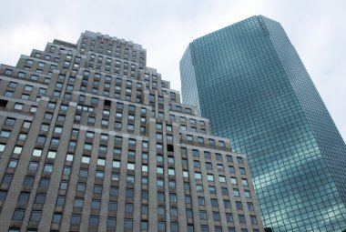New york, manhattan, gökdelenler,
