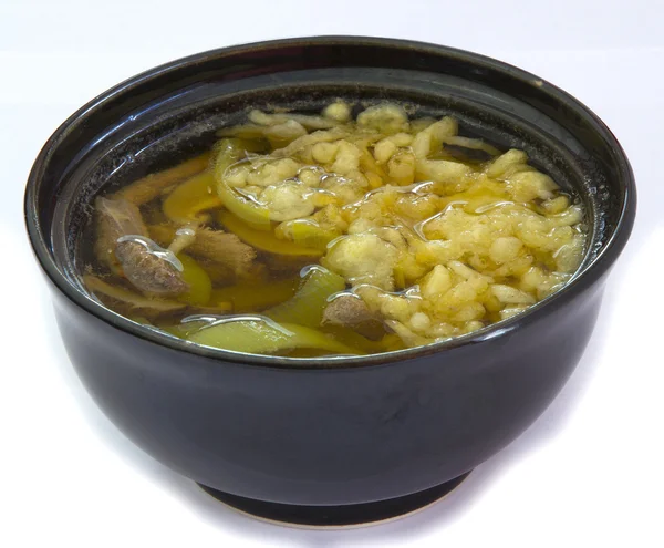 Comida, sopa en un tazón — Foto de Stock