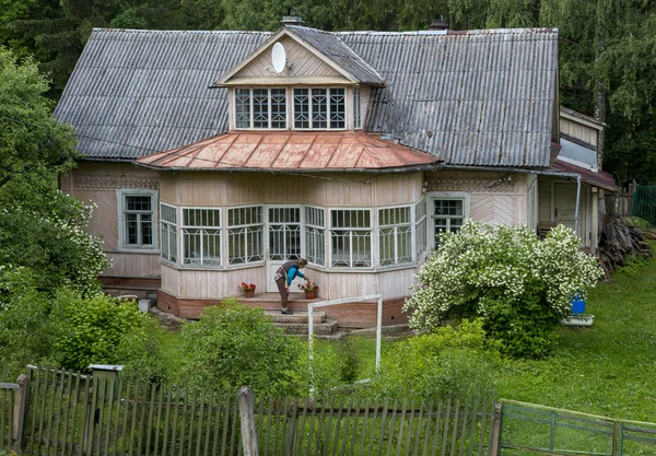 Altes Haus im Wald — Stockfoto