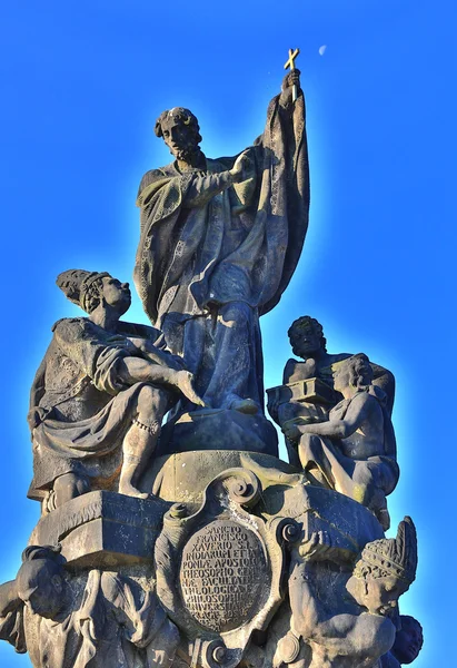 Praag, Tsjechische Republiek, sculptuur — Stockfoto