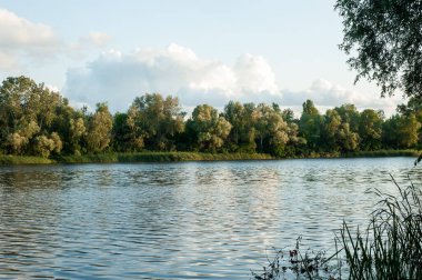 Dnipro Ukrayna 'daki Oril Nehri