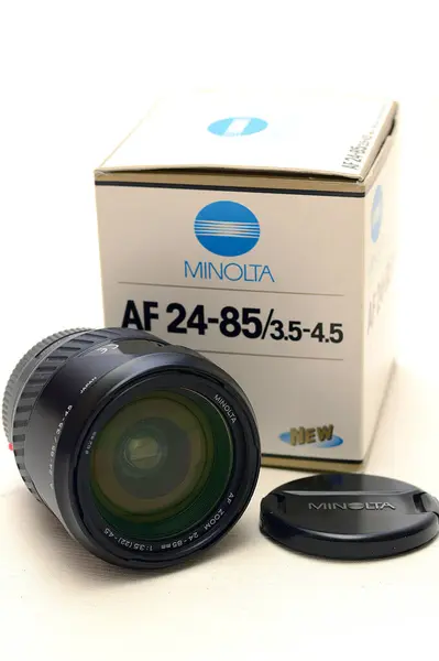 Obiettivo Minolta Af24 Minolta — Foto Stock
